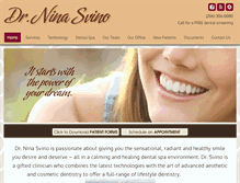 Tablet Screenshot of ninasvino.com